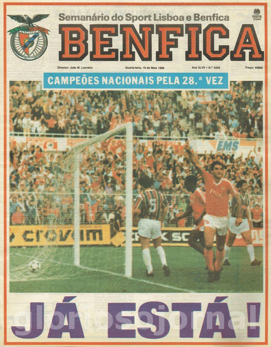 jornal o benfica 2429 1989-05-10